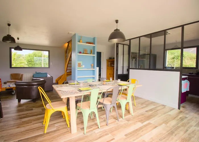 Evasion Entre Et Campagne Avec Babyfoot Et Terrain De Pétanque, 3 Chambres, Cheminée - Intendance Luxury Host * Le Rozel