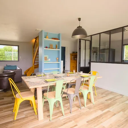 Evasion Entre Et Campagne Avec Babyfoot Et Terrain De Pétanque, 3 Chambres, Cheminée - Intendance Luxury Host * Le Rozel