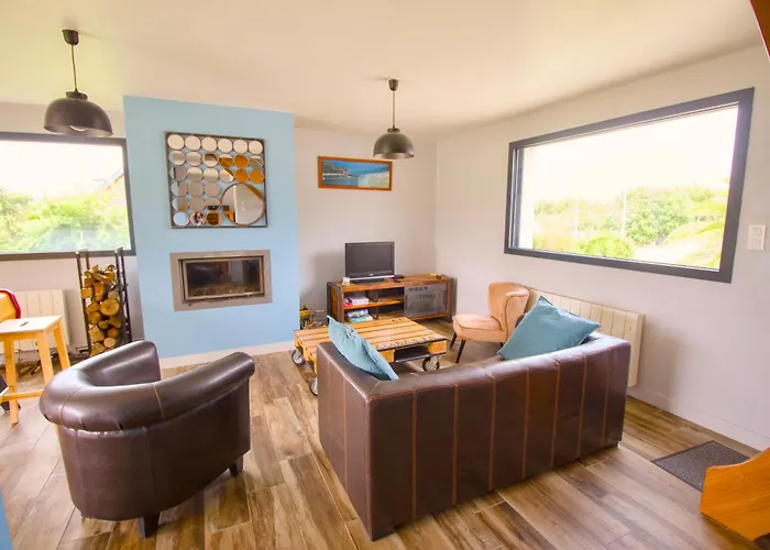 Evasion Entre Et Campagne Avec Babyfoot Et Terrain De Petanque, 3 Chambres, Cheminee - Intendance Luxury Host Le Rozel